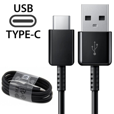Original Samsung Galaxy S10 Note10 S8 S9 Plus Fast Wall Charger OEM Type-C Cable