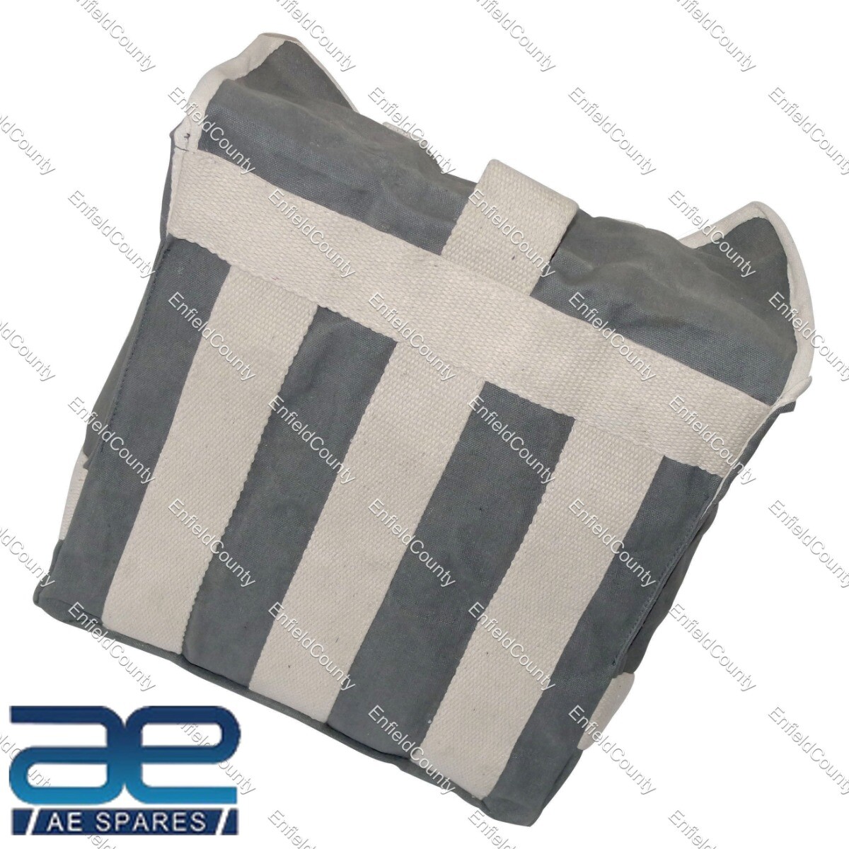 Side Hanging Canvas Bag Set Light Military Green For Norton Triumph M20 21   