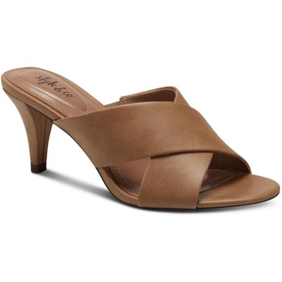 

Женские туфли на каблуке «кошка» Style - Co. Patriciaa Tan 9,5, средний (B,M) BHFO 8242, Tan sm