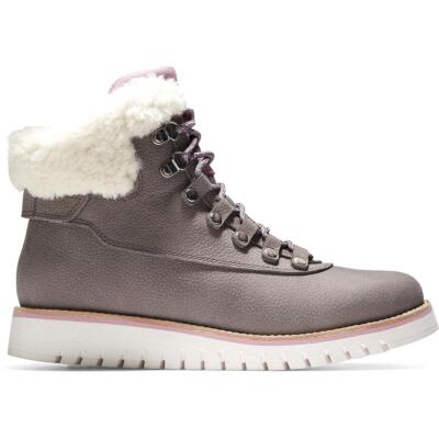 Cole Haan Womens Zerogrand Explore  Gray Hiking Boots 7 Medium (B,M) BHFO 0541