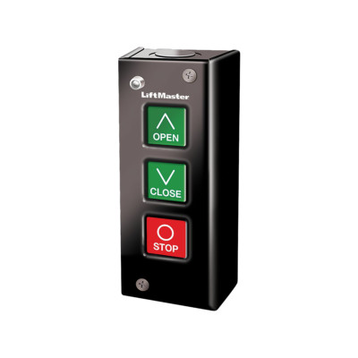 LiftMaster 02-103L Commercial Garage Opener 3-Button Indoor Wall Station w/MAS