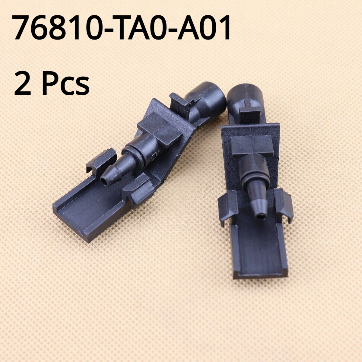 SYMS AERO WIPER DEFLECTOR 品番：Y090299014 2Pc Windshield Wiper Washer-Nozzle Spray Jet 76810TA0A01 For