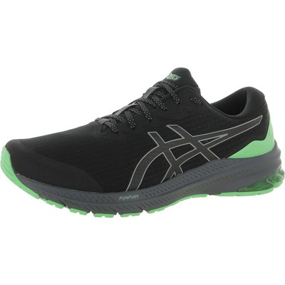 

Asics Mens GT-1000 11 Lite Show Спортивная и тренировочная обувь Кроссовки BHFO 5339, Black/new leaf, GT-1000 11 Lite Show