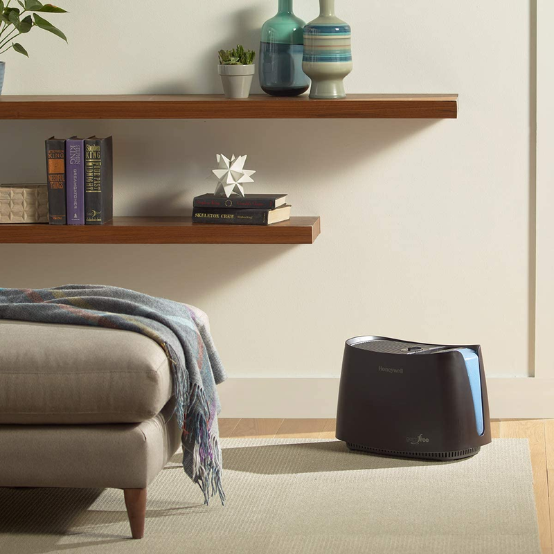 Honeywell Cool Mist Humidifier, Medium Room, 1 Gallon Tank, Black - Humidifier f