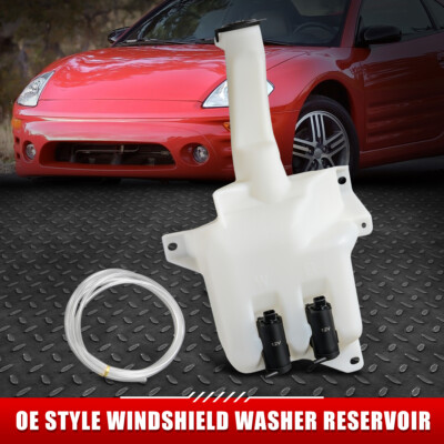 ДЛЯ 00-05 MIT ECLIPSE COUPE БАЧОК ДЛЯ ЖИДКОСТИ ОМЫВАТЕЛЯ ЛОБОВОГО СТЕКЛА MIT ECLIPSE COUPE С КРЫШКОЙ И НАСОСОМ