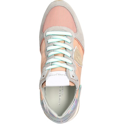 PHILIPPE MODEL PHILIPPE MODEL SNEAKER TZLD WJ12, RAULEDER, ROT, DAMEN