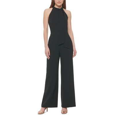 Женский черный комбинезон-бабочка без рукавов из крепа Vince Camuto Petites 2P BHFO 6721
