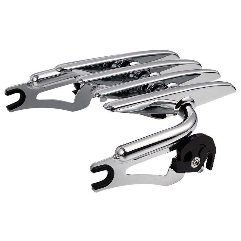 Chrome Detachable Stealth Luggage Rack For Harley Electra Street Glide
