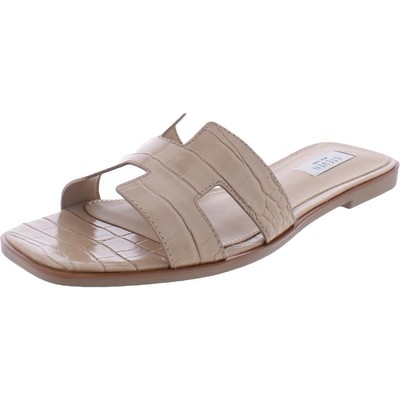 Женские босоножки на плоской подошве Steven New York Enida Tan, 6 средних размеров (B, M), BHFO 0576