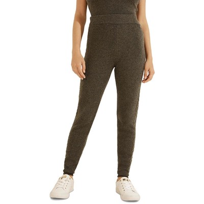

Женский серый вязаный свитер Guess Serena, леггинсы  BHFO 9079, Medium heather grey