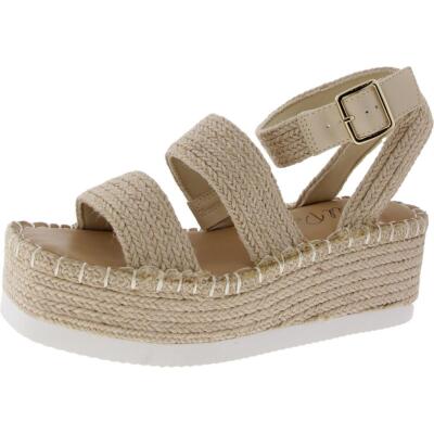 Wild Pair Womens Showstopr Woven Slingback Platform Sandals Shoes BHFO 8772