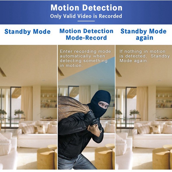 HD Mini Spy Nanny Camera Wireless Wifi IP Pinhole DIY Hidden Video DVR NVR cam - Image 11