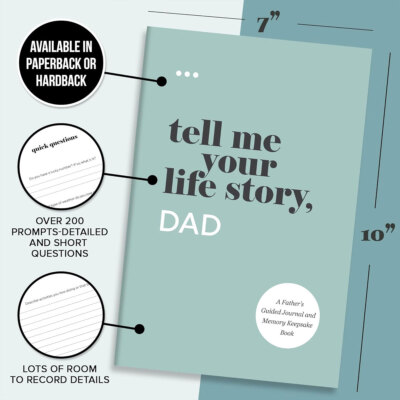 Tell Me Your Life Story, Mum/Dad+: A Guided Journal and Memory Keepsake GIFT