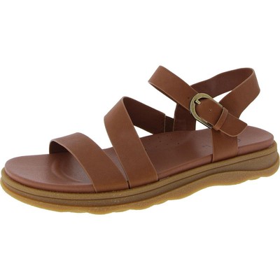 Earth Womens Lainey Leather Strappy Buckle Slingback Sandals Shoes BHFO 1126