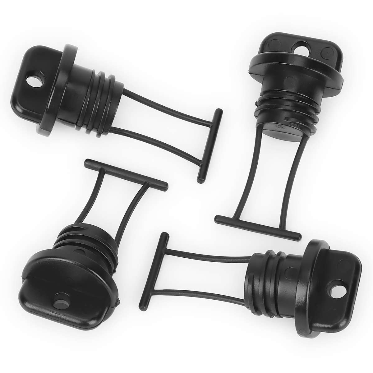 4x Universal Hull Drain Holes Plug for Kayak Canoe Dinghy Boat Scupper Bung Kit