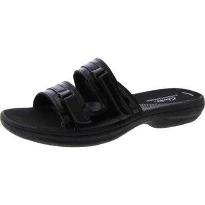 Cloudsteppers by Clarks Womens Breeze Piper Casual Slide Sandals Shoes BHFO 0123