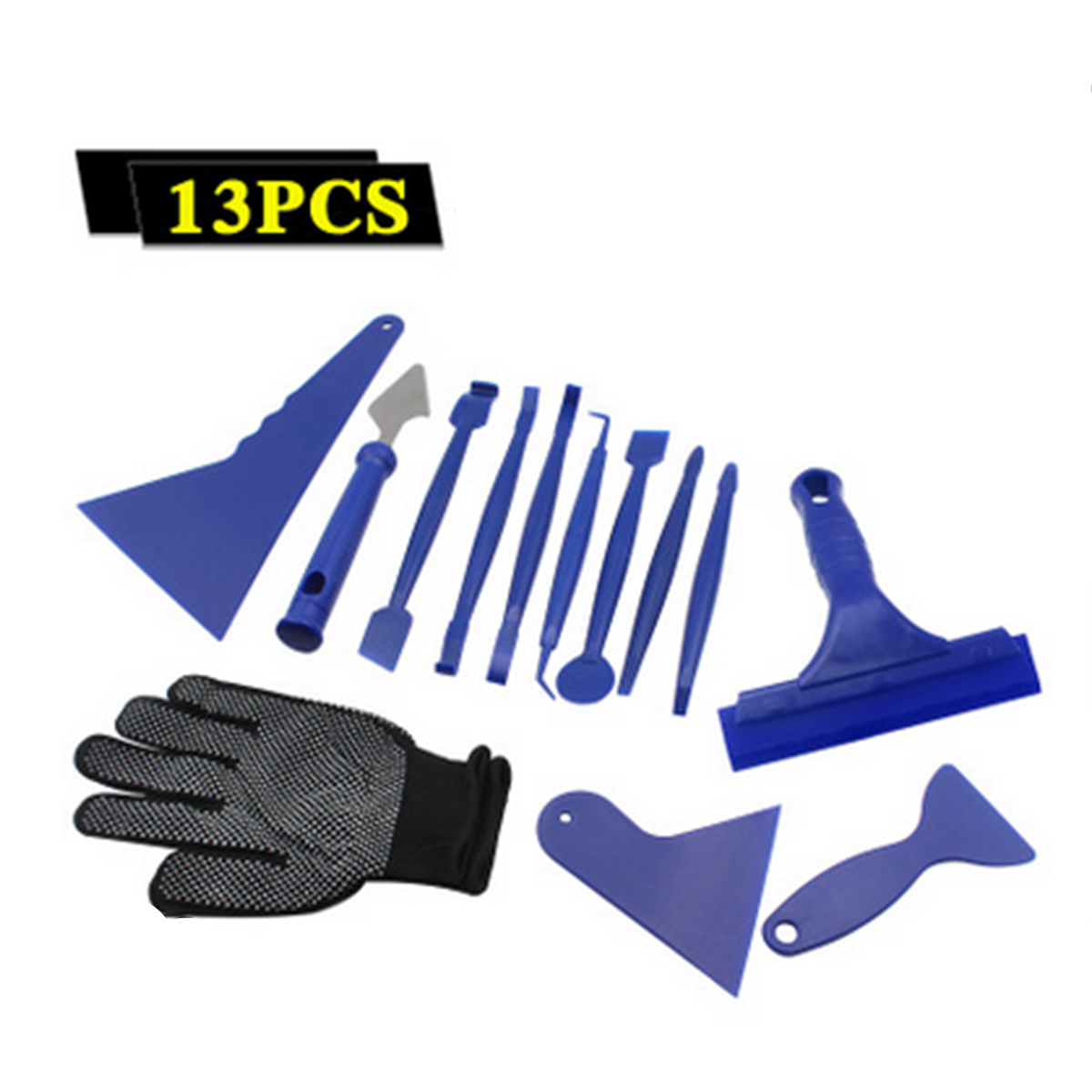 13PCS Auto Window Tint Tools Kit Car Film Tinting Scraper squeegee Installation