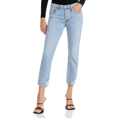 

Женские потертые джинсы-бойфренды Citizens of Humanity Emerson Denim BHFO 2583, Slushie, Emerson