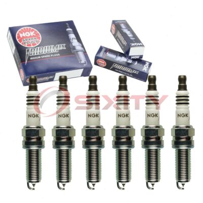 6 pcs NGK Iridium IX Spark Plugs for 2010-2016 Hyundai Genesis Coupe 3.8L V6 ob