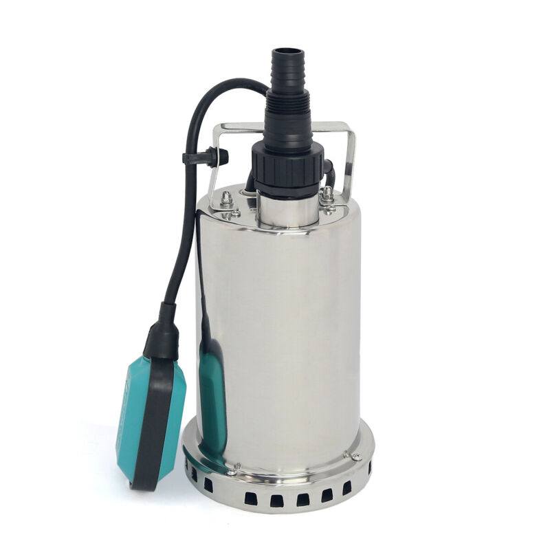 XtremepowerUS 1HP 900w Stainless Submersible Sump Pump Drain Suction Flooding