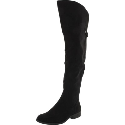 Sun + Stone Женские сапоги до колена Allicce черного цвета Shoes 9 Medium (B,M) BHFO 9551