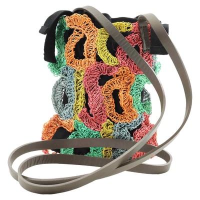 SACAI SACAI MULTI LOGO CROCHET CROSSBODY BAG S102-01-926