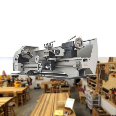8''X24'' Metal Lathe 1100W Benchtop Metal Lathe Inch Thread Metal Lathe