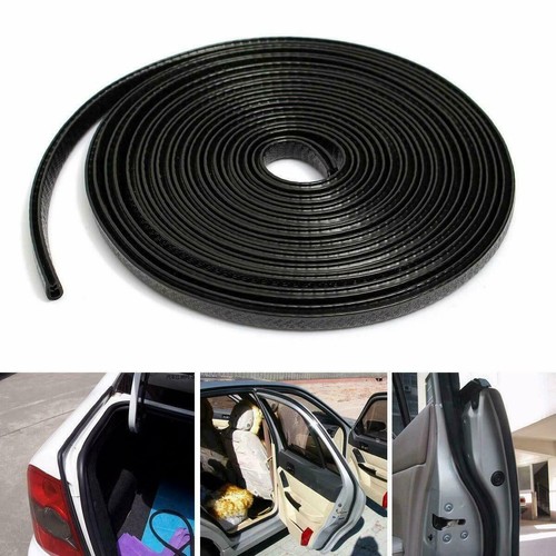 10FT Car Door  Edge Guard Moulding Trim Rubber Edge Strip Seal Protector Black