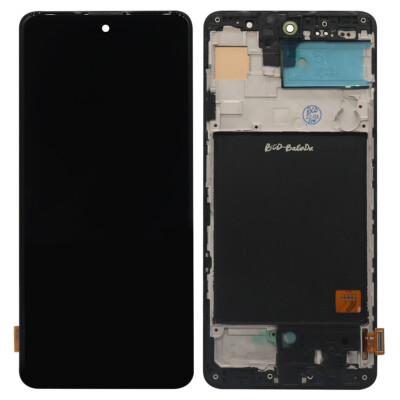 For Samsung A51 A515 SM-A515F SM-A515U LCD Display Touch Screen Digitizer Frame
