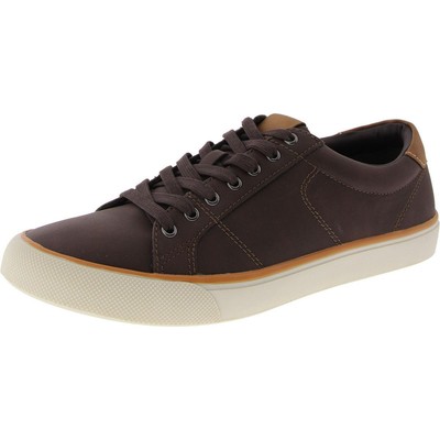 Club Room Mens DOMINIC Brown Casual And Fashion Sneakers 9.5 Medium (D) 7079