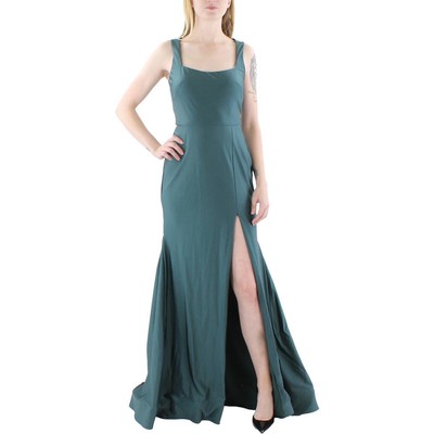 Cynthia & Sahar Womens Green Satin Mermaid Evening Dress Gown XXL BHFO 9061