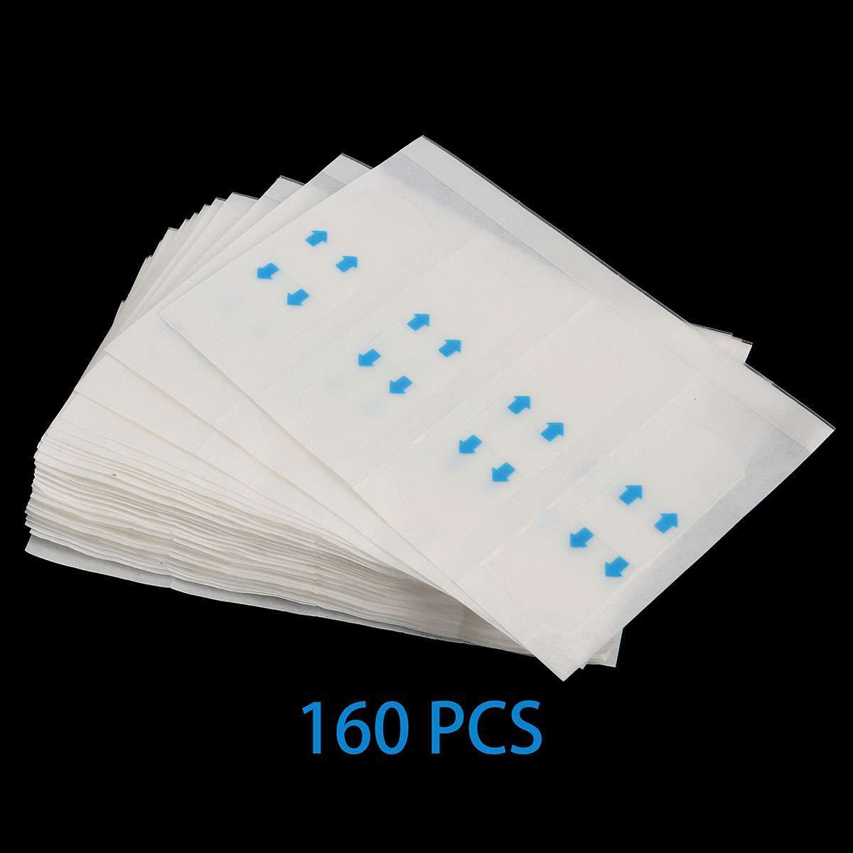 80/160x Invisible Anti Wrinkle Sticker For Face Forehead Neck Eye Lift Tape Thin
