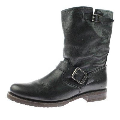 

Ботинки Frye Womens Veronica Black Ankle Harness Boots 9.5 Medium (B,M) BHFO 9195, Черный