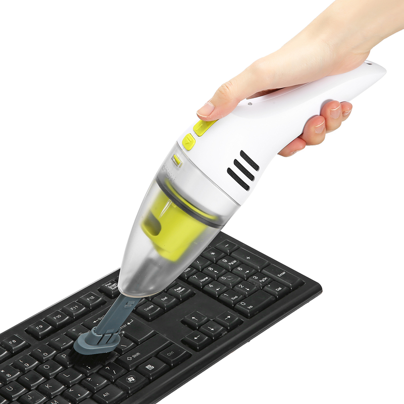 MECO Keyboard Cleaner Rechargeable Mini Vacuum Wet Dry Cordless Desktop Vacuum