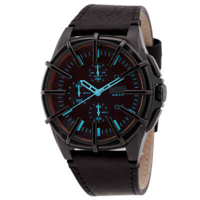 Дизельный оформлена хронограф кварц черный циферблат мужские часы DZ4658