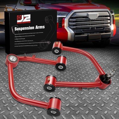 J2 для 22-24 Toyota Tundra 2-4 Поднимите Передние левые и правые Верхние рычаги управления Красный