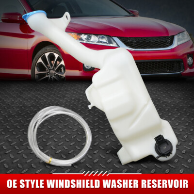 ДЛЯ 13-15 HONDA ACCORD БАЧОК ДЛЯ ЖИДКОСТИ ОМЫВАТЕЛЯ ЛОБОВОГО СТЕКЛА С КРЫШКОЙ И НАСОСОМ