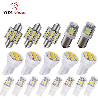 YITAMOTOR 6000K White LED Interior Light Bulb Package for Toyota 4Runner 18pcs