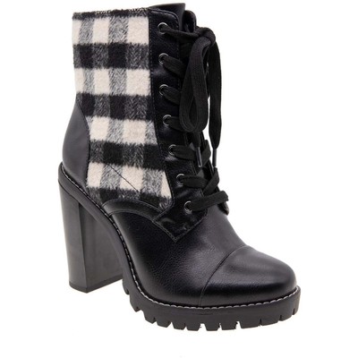 

Черные женские ботильоны BCBGeneration Pilas 5,5, средний (B,M) BHFO 5736, Black/ivory plaid