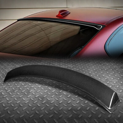 ДЛЯ 07-13 BMW 3-SERIES M3 4DR COUPE НАСТОЯЩИЙ КАРБОНОВЫЙ ОКОННЫЙ КОЗЫРЕК НА КРЫШЕ, СПОЙЛЕР