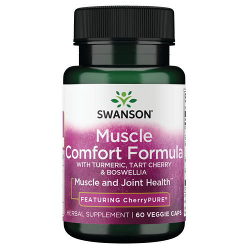 Swanson Muscular Comfort Formula 60 растительных капсул