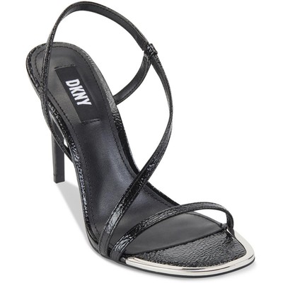 

Женские черные сандалии с ремешком на пятке DKNY Danielle 9.5 Medium (B,M) BHFO 0380, Черный