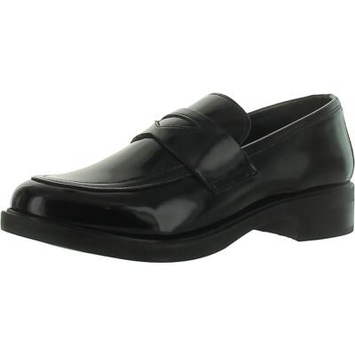 Женские лакированные мокасины Leif с круглым носком без застежки Steve Madden BHFO 1375