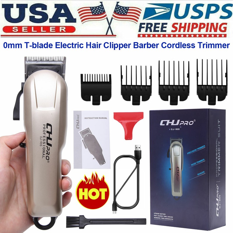 Hair Clipper Beard Trimmer Cordless Rechargeable Body Grooming Kit 10 In 1 L6794