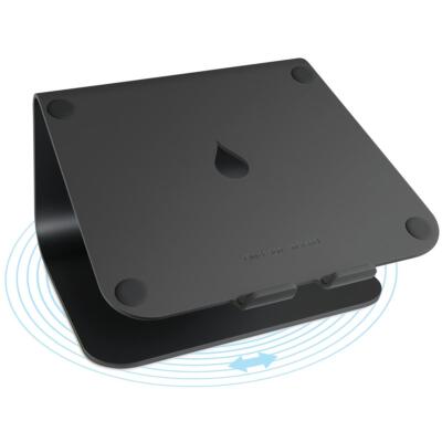 Подставка для ноутбука Rain Design mStand 360 с поворотным основанием, черная #10076