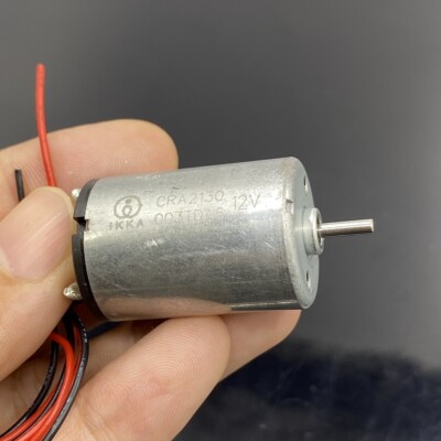 DC 6V-24V 9V 12V Small Electric Motor 6-Pole Rotor Large Torque DIY Toy Car Boat