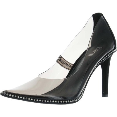 

Женские туфли-лодочки без шнуровки Bar III Binsa 3P с прозрачными шипами BHFO 8641, Black fume, Binsa 3P