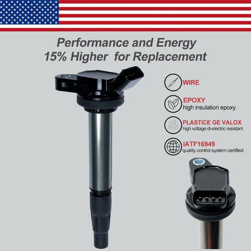 4X Ignition Coil + 4X iridium Spark Plug OEM For Toyota Corolla Prius 1.8L UF596