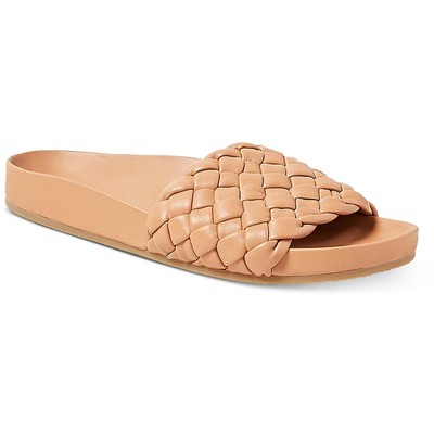 Женские босоножки SOnnie-WL Tan Slide от Loeffler Randall среднего размера (B,M) BHFO 6887