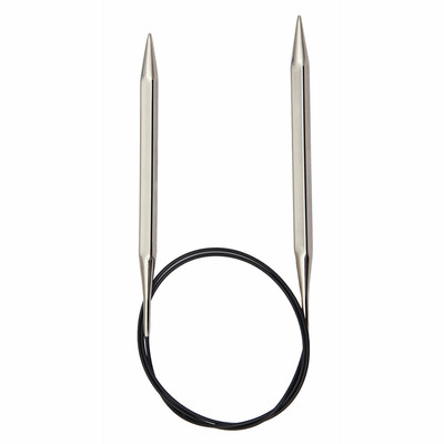 KnitPro Nova Cubics: Knitting Pins: Circular: Fixed: 100cm x 6.00mm